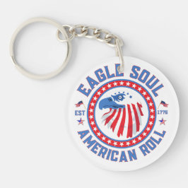 Eagle Soul American Roll 4th of July Celebration キーホルダー