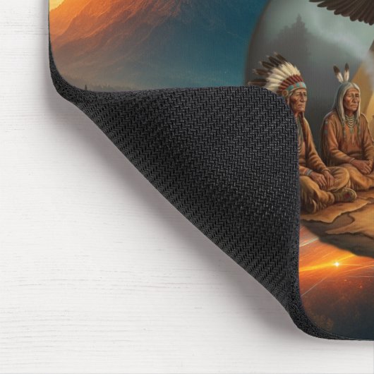 Eagle Spirit Mouse Pad マウスパッド (コーナー)