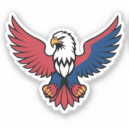 Eagle Sticker  Bald Eagle Sticker  American Eagle  シール (正面)