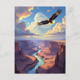 Eagle Themed Keeping in Touch ポストカード