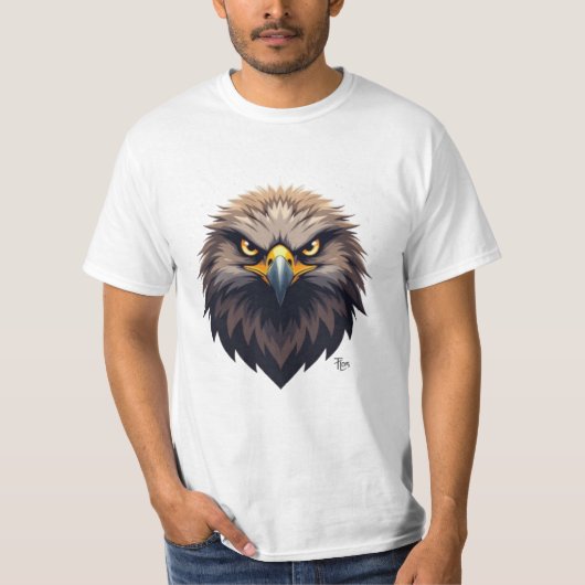 Eagle Vision – Freedom and Dominance Tシャツ (正面)