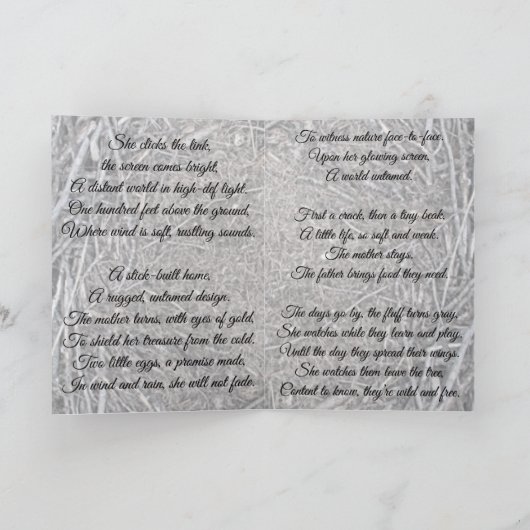 Eagle Watcher カード (内部)