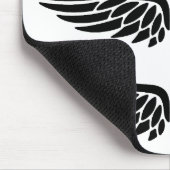 Eagle Wing Black&White Mouse Pad マウスパッド (コーナー)