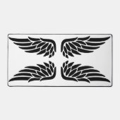 Eagle Wing Black&White Theme Desk Mat デスクマット (正面)