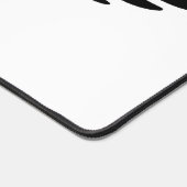 Eagle wing black&white theme desk mat  デスクマット (コーナー)