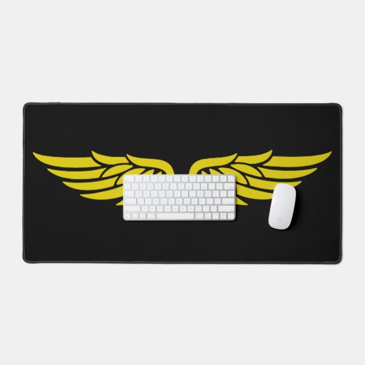 Eagle Wing Theme Desk Mat デスクマット (キーボード&マウス)