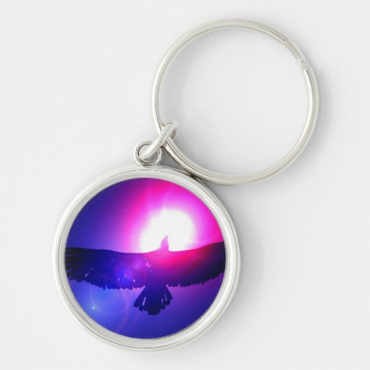 Eagle Wings – イーグル飛行中 キーホルダー (正面)