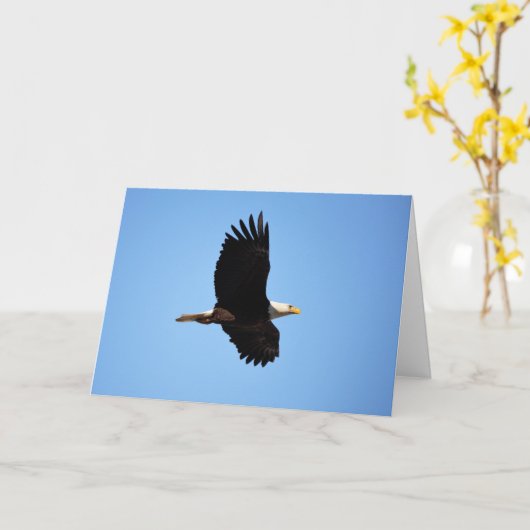 Eagle Wings Cardで カード (黄色い花)