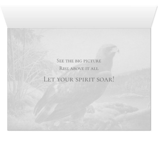 Eagle wisdom Ferdinand von Wright 1884 CC0055カード (内部横(下))