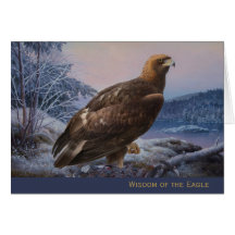Eagle wisdom Ferdinand von Wright 1884 CC0055カード