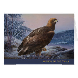 Eagle wisdom Ferdinand von Wright 1884 CC0055カード