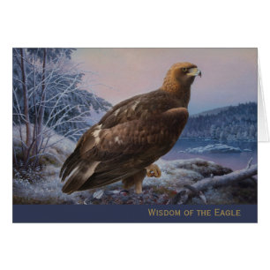 Eagle wisdom Ferdinand von Wright 1884 CC0055カード