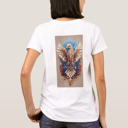 Eagle's Essence Apparel : Crystal Flight Tシャツ (裏面)