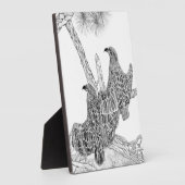 EAGLES HARRIET + M E17 + E18大きなワシになる フォトプラーク (側面)