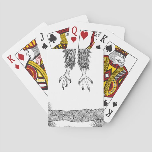 EAGLES HARRIET + M - E17 +E18 FLYING WOOHOO トランプ (裏面)