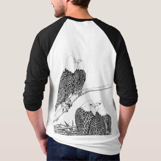 EAGLES HARRIET OZZIE M15 Es THE LEGACY CONTINUES Tシャツ (裏面)