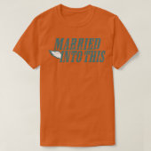 Eagles Married into this philly fans apparel Tシャツ (デザイン正面)