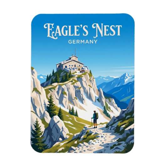 Eagle's Nest Germany マグネット (縦)