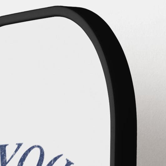 Eagle's Wings Scripture Exodus 19:4 Red/Blue ピックルボールラケット (左詳細)