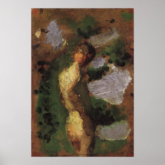 Eakins – スイミングホールの勉強 ポスター (正面)