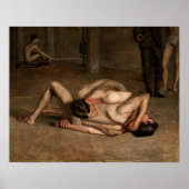 Eakins – レスラー ポスター (正面)