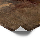 Eakins – 仕事中のカウボーイのスケッチ ポスター (角)