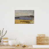 Eakins - Delaware River Scene 1881 ポスター (キッチン)