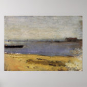 Eakins - Delaware River Scene 1881 ポスター (正面)