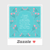 eal & pinkフローラジェーンオースティンプライドと偏見 シール (シート)