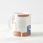 Eamesのモダンな長方形3 コーヒーマグカップ (正面左)