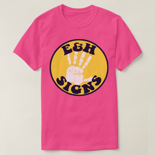 EampH Signs Tシャツ (デザイン正面)
