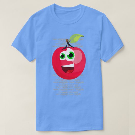 EappleかわいいEappleクラシックのTシャツ Tシャツ (デザイン正面)