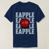 Eappleギフおもしろいト2 Tシャツ (デザイン正面)