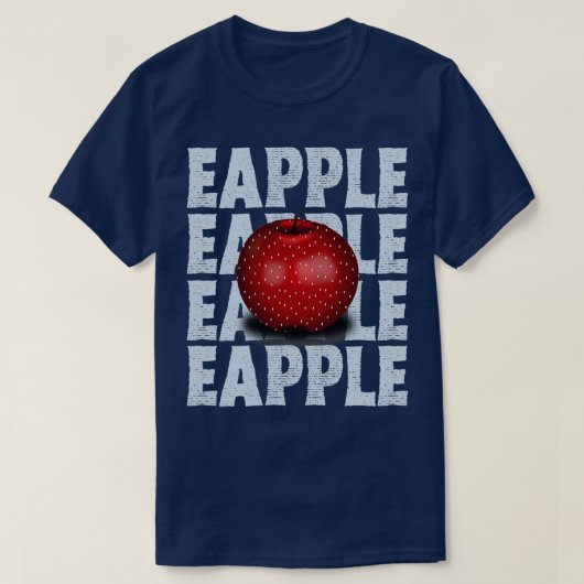 Eappleギフおもしろいト2 Tシャツ (デザイン正面)