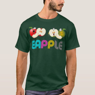 Eappleギフおもしろいト5 Tシャツ