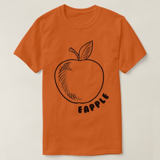 eapple 26 tシャツ (デザイン正面)