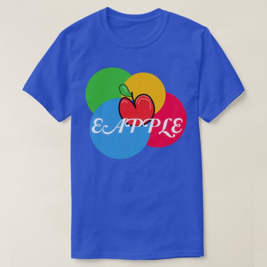 Eapple 4クラシックのTシャツ Tシャツ (デザイン正面)