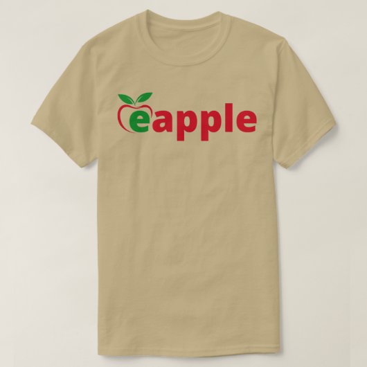 Eapple 4 tシャツ (デザイン正面)