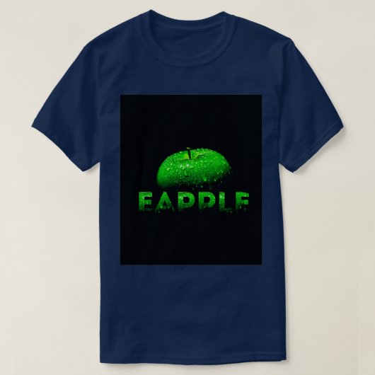 Eapple appleダークアップルクラシックのTシャツ Tシャツ (デザイン正面)