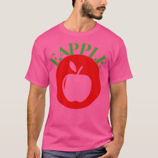 Eapple eappleベジタリアンおもしろいデザイン14 tシャツ
