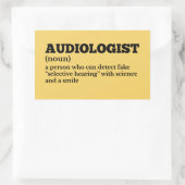 Ear Doctor Funny Definition Sticker 長方形シール (バッグ)