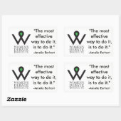 Earhartステッカー 長方形シール (シート)