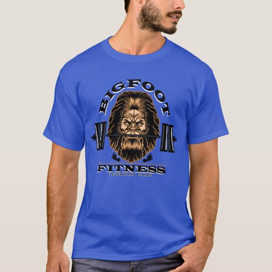 Earl FergusonによるBIGFOOT FITNESS Tシャツ (正面)