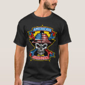 Earl Ferguson作「AMERICAN ROUGHNECK」 Tシャツ (正面)