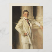 Earl of Dalhousie by John Singer Sargent (正面/裏面)