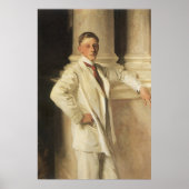 Earl of Dalhousie by John Singer Sargent ポスター (正面)