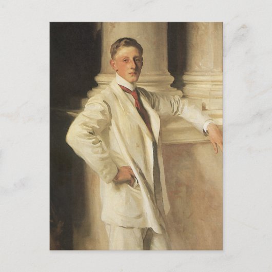 Earl of Dalhousie by John Singer Sargent ポストカード (正面)