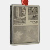 Earlhamの大学、リッチモンド メタルオーナメント (右)