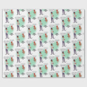 Earlobe Valentine's Day Wrapping Paper ラッピングペーパー (フラット)