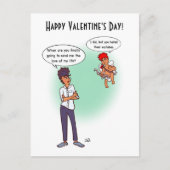 Earlobes Valentine's Dayはがき ポストカード (正面)